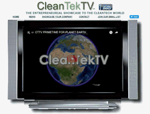 Tablet Screenshot of cleantektv.com